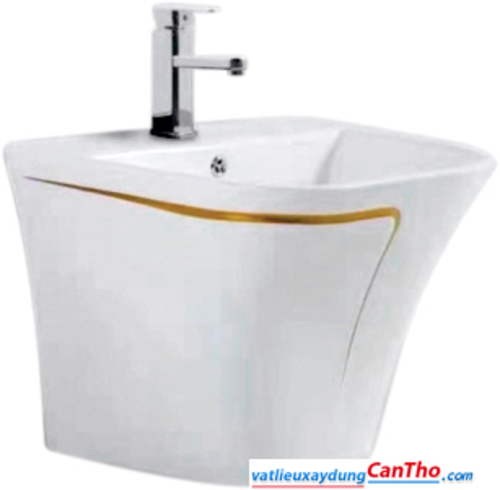 Lavabo treo tường liền khối LB-C12